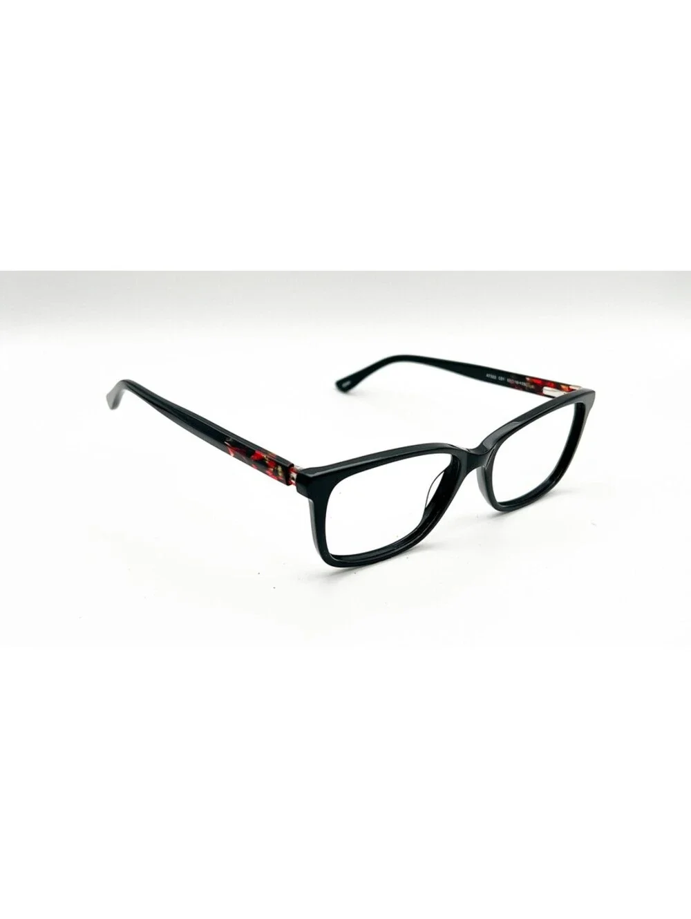 Ann Taylor At322 C01 Black/Red Tortoise Authentic Eyeglasses 53-16-135